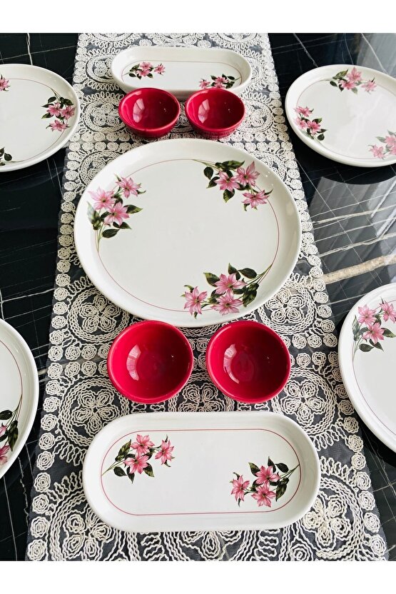 Snowdrop 4 Kişilik 11 Parça Kahvaltı Takımı