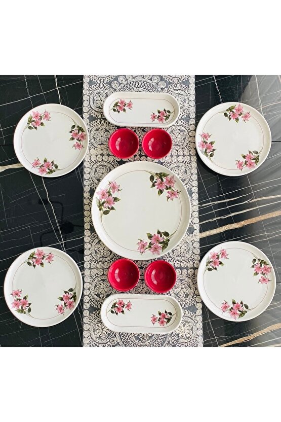 Snowdrop 4 Kişilik 11 Parça Kahvaltı Takımı
