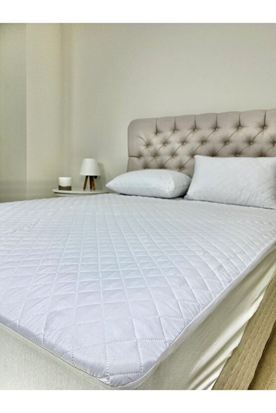 Tek Kişilik Sıvı Geçirmez Kapitoneli Fitted Yatak Alezi
