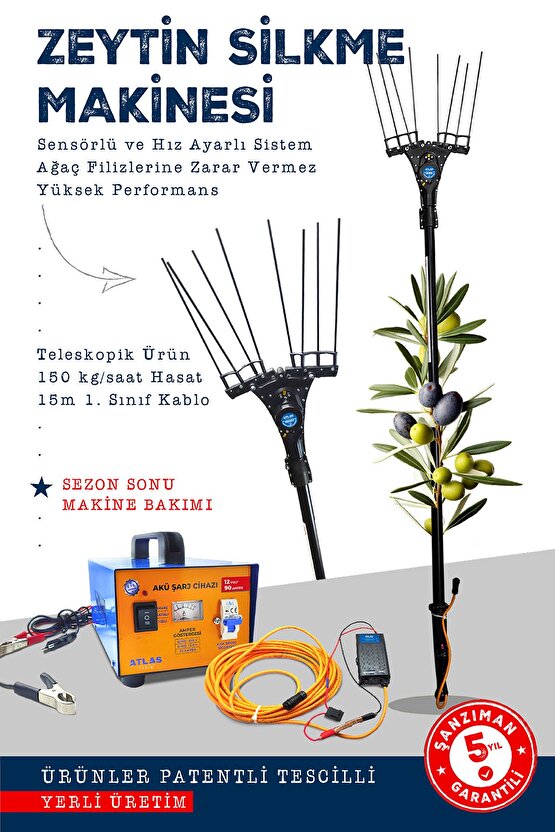 ZEYTİN SİLKME MAKİNESİ DEVİR AYARLI 90 AMPER AKÜ ŞARJ CİHAZI