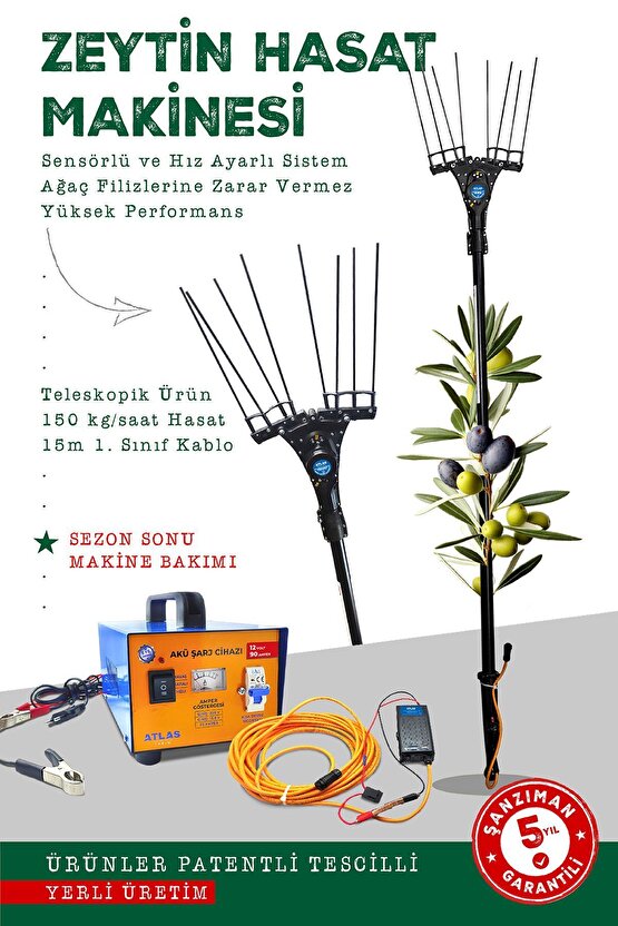 PRO ZEYTİN HASAT MAKİNESİ DEVİR AYARLI 90 AMPER AKÜ ŞARJ CİHAZI