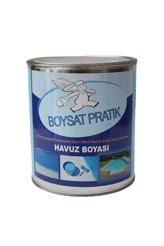 Pratik Tek Komponentli Solvent Bazlı Havuz Boyası 2.5 Kg - Beyaz