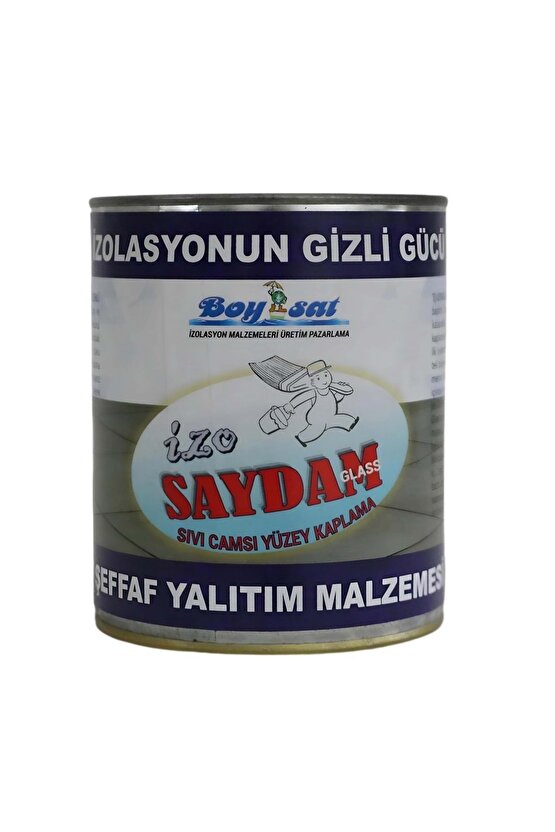 Sıvı Cam Izo Saydam Glass Seramik Karo Mermer Şeffaf Yalıtım 0.75 Kg