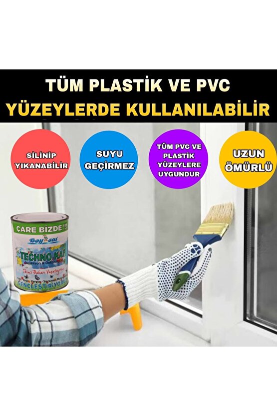 Techno Kap 1 Kg Ahşap Osb Sunta Metal Profil Polyester Plastik Pvc Eternit Seramik Karo Yalıtım