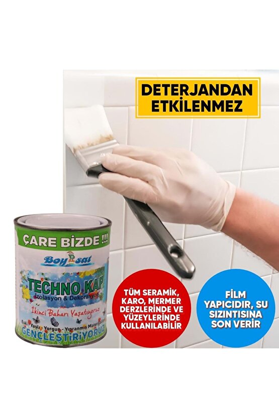 Techno Kap 1 Kg Ahşap Osb Sunta Metal Profil Polyester Plastik Pvc Eternit Seramik Karo Yalıtım