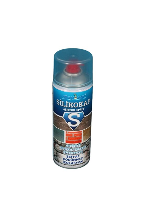 Silikokap Aerosol Şeffaf Su Izolasyon Spreyi 400 ml