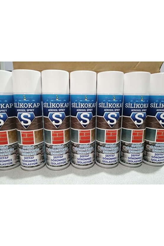 Silikokap Aerosol Şeffaf Su Izolasyon Spreyi 400 ml