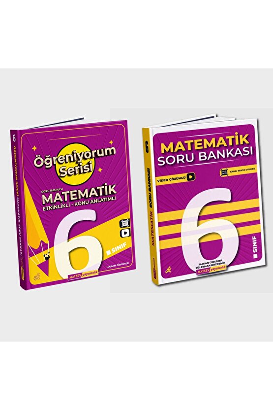 6. Sınıf Öğreniyorum Serisi ve Matematik Soru Bankası (2023-2024)Kollektif