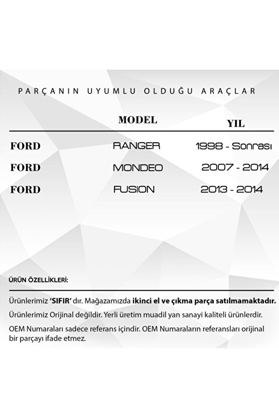 Ranger, Mondeo, Fusion Için Direksiyon Zembereği Sargısı - Dg9t-14a664-ac