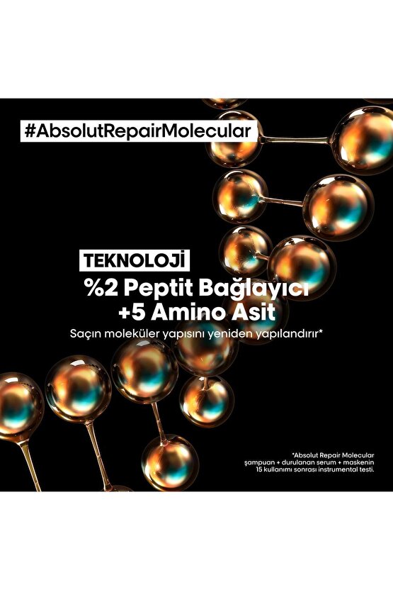 Serie Expert Absolut Repair İçten Dışa Güçlendirici Molecular Bakım Seti