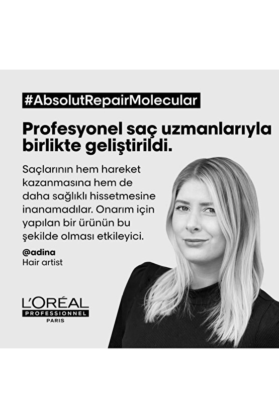 Serie Expert Absolut Repair İçten Dışa Güçlendirici Molecular Bakım Seti