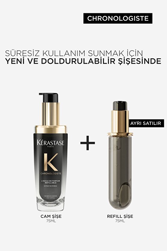 Chronologiste Lhuile De Parfum Canlandırıcı Saç Bakım Yağı 75 ml