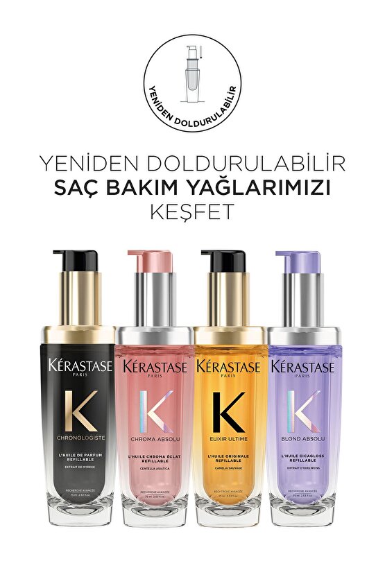 Chronologiste Lhuile De Parfum Canlandırıcı Saç Bakım Yağı 75 ml