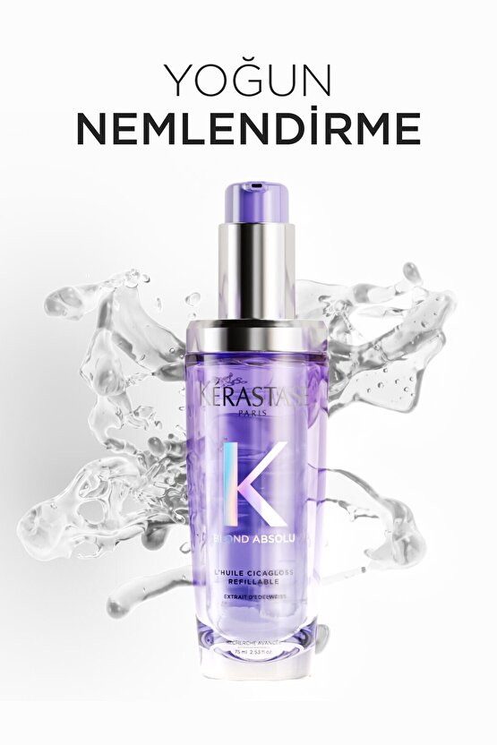 Blond Absolu Lhuile Cicagloss Sarı Saçlar Için Saç Bakım Yağı 75 ml