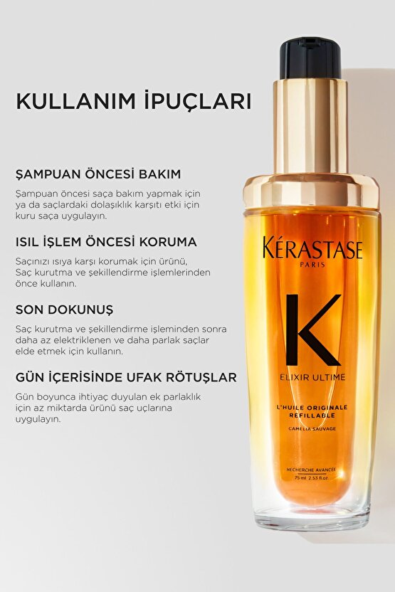 Elixir Ultime Saç Bakım Yağı 75 ml