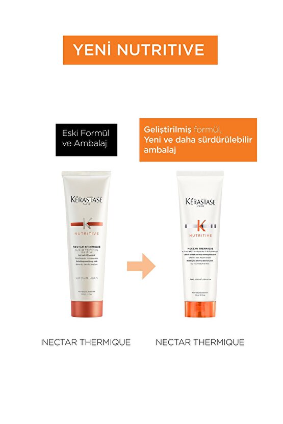 Nutritive Nutritive Nectar Thermique Elektriklenme Önleyici Termik Saç Sütü 150 ml