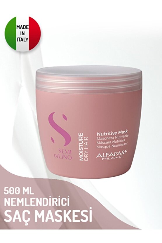 Semi Di Lino Moisture Nemlendirici Saç Maskesi 500 ml