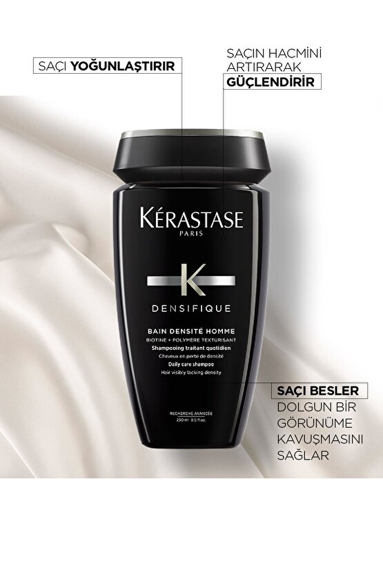 Densifique Bain Densifique Homme Erkekler Için Yoğunluk Kazandıran Şampuan 250ml 250ml