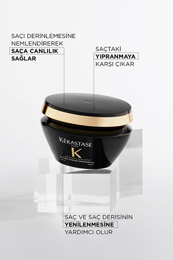 Chronologiste Masque Intense Régénérant Yenileyici Saç Maskesi 200 ml