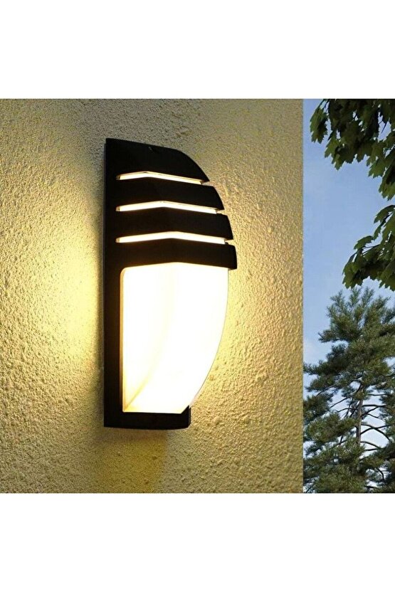 24 Watt Gün Işığı Ledli Bahçe, Balkon, Teras, Kamelya, Veranda, Banyo Aplik, Dekoratif Led Armatür