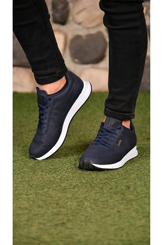 Şık Tasarım Bağcıklı Hafif Günlük Yürüyüş Rahat Taban Casual Sneaker Spor Ayakkabı