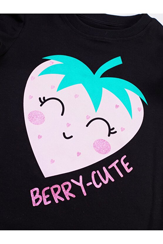 Berry Cute Kız Çocuk T-shirt Şort Takım