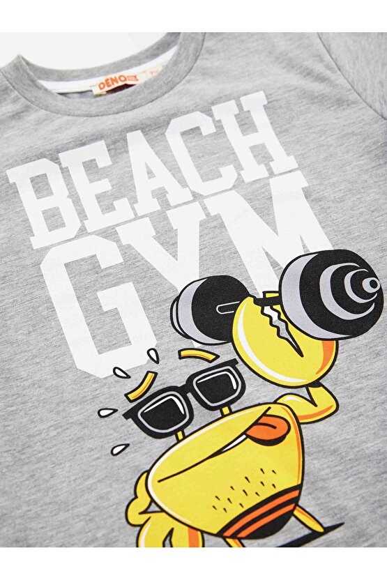 Beach Gym Erkek Çocuk T-shirt Şort Takım