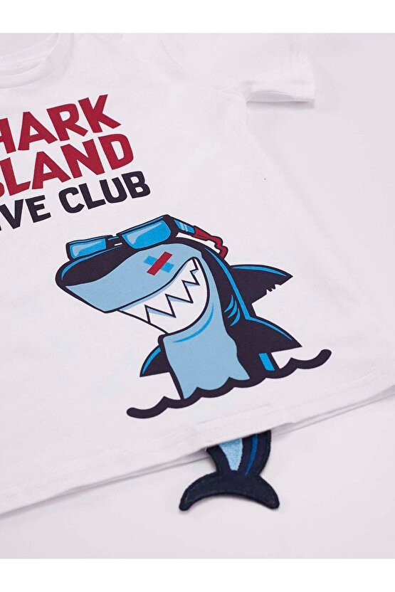 Shark Club Erkek Çocuk T-shirt Şort Takım