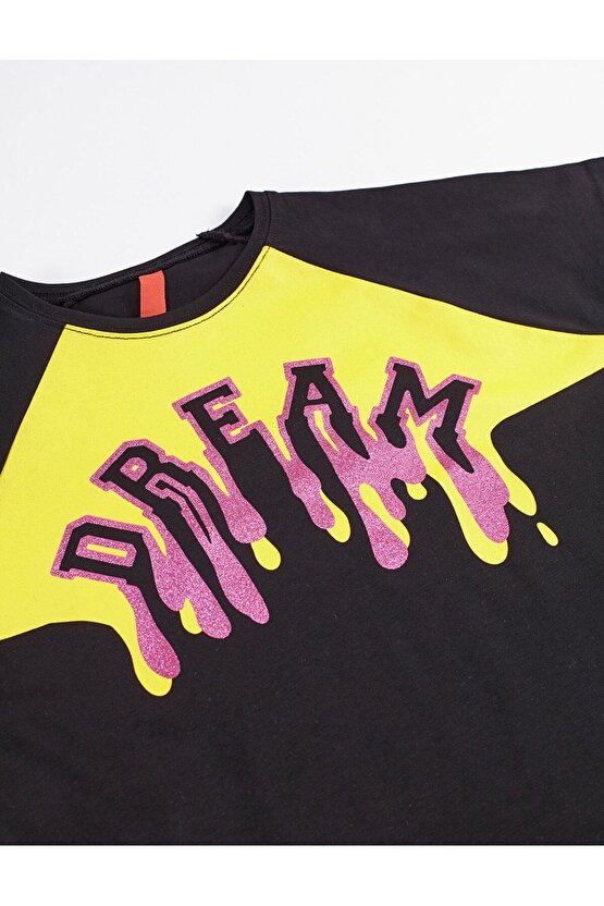 Dream Cream Kız Çocuk T-shirt Şort Takım