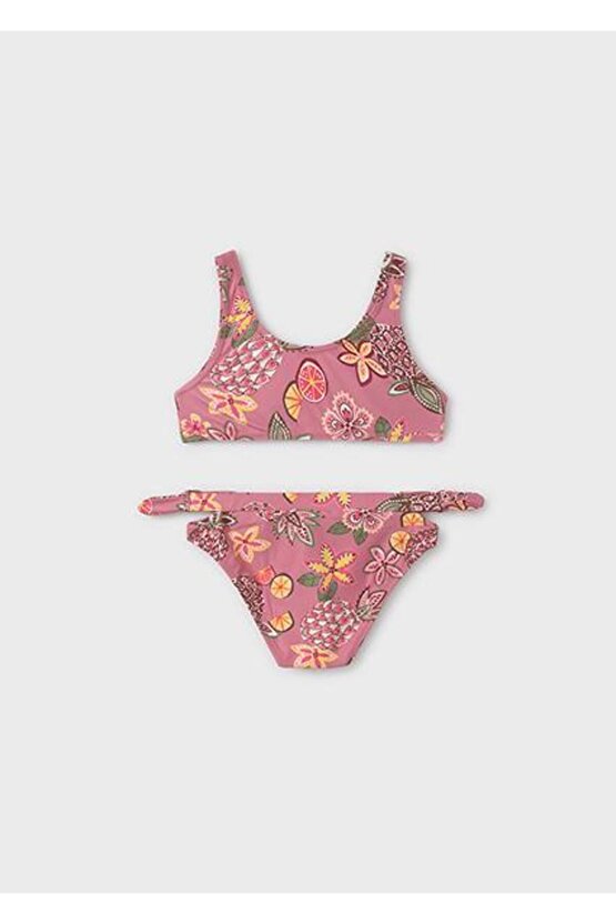 Kız Çocuk Pembe Bikini Takım 06763-085