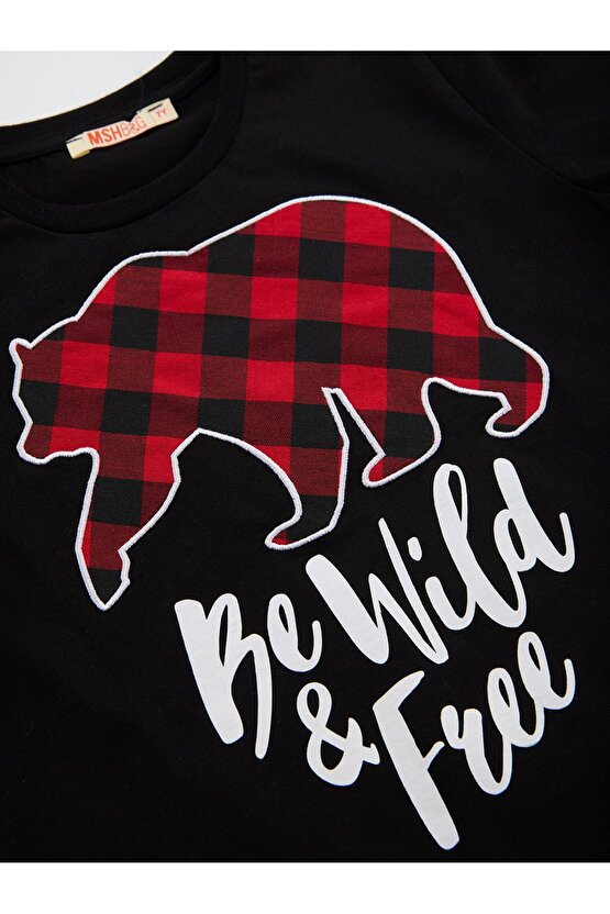 Be Wild Erkek Çocuk T-shirt Pantolon Takım