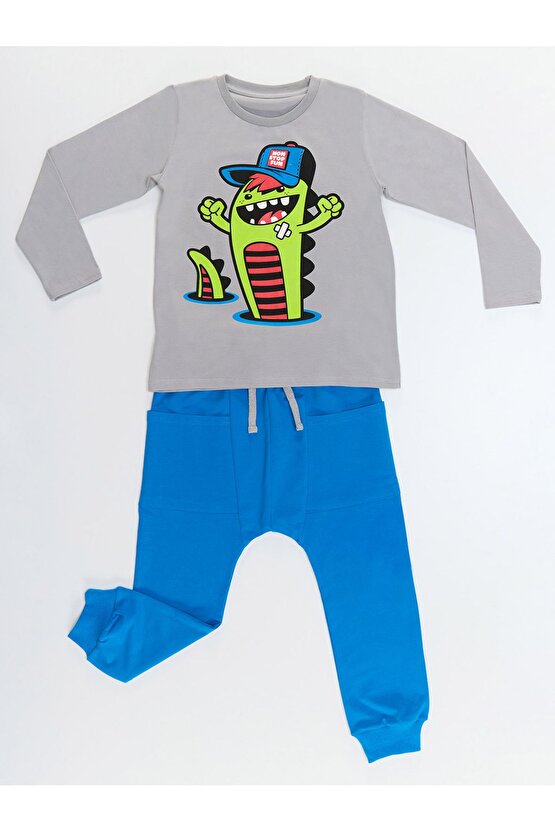 Nonstop Fun Erkek Çocuk T-shirt Pantolon Takım