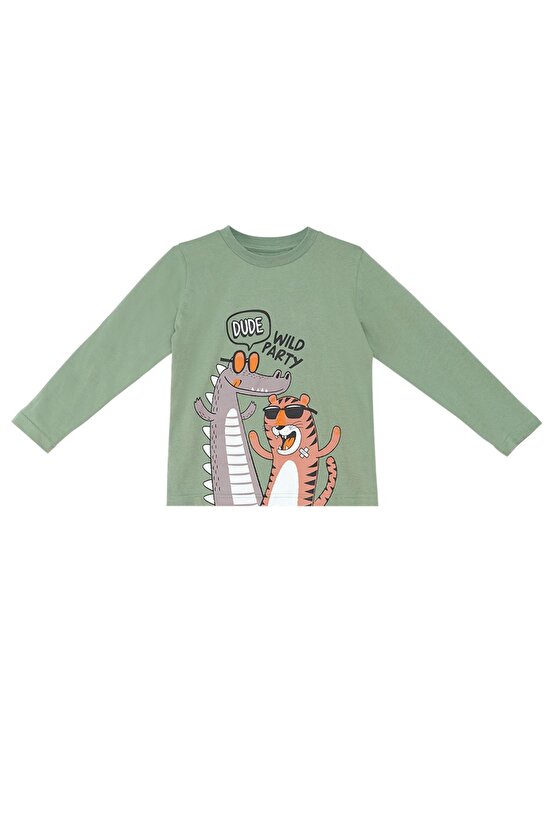 Wild Party Erkek Çocuk T-shirt Eşofman Altı Takım