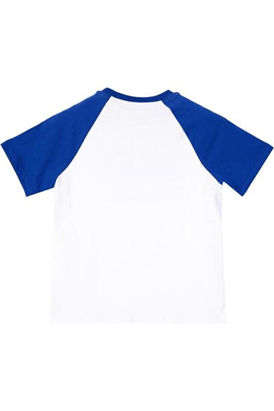 United Colors of Benetton Erkek Çocuk Beyaz T-shirt BNT-B21384