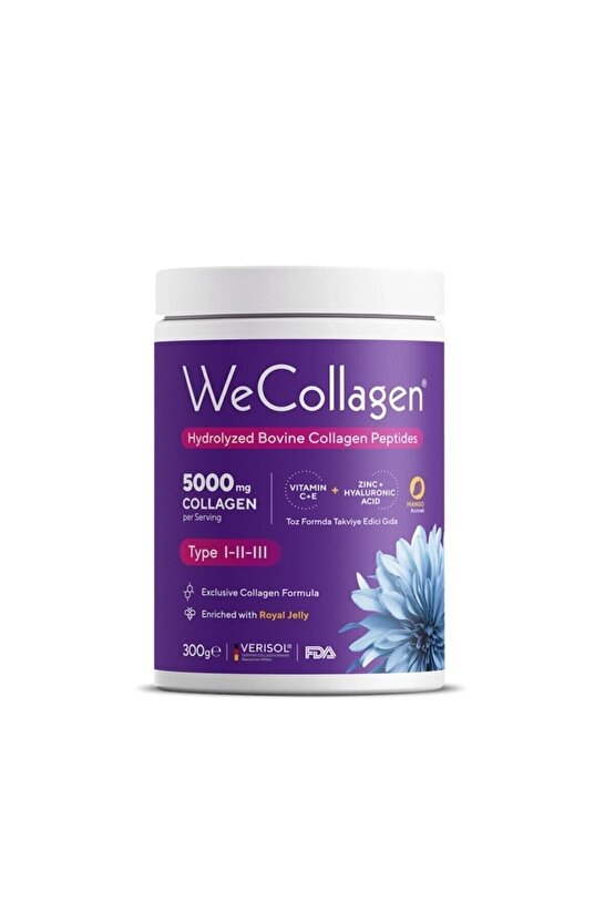 Wecollagen Tip 1-2-3 Toz Kolajen 300gr