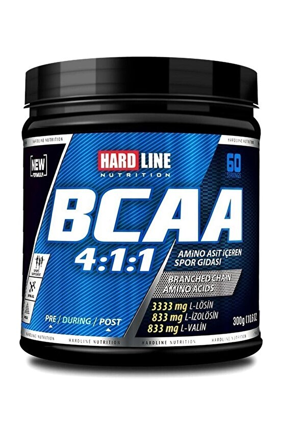 4:1:1 Bcaa 300 G Aromasız Powder Bcaa 60 Servis