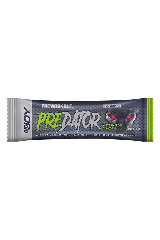 Predator Go! Preworkout Mix Aroma 17g X 21 Adet 357 G Pre-workout Aminoasit