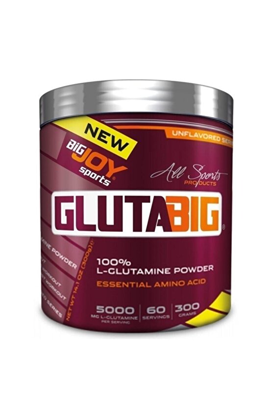 Bigjoy Sports Glutabig %100 Glutamine Powder 300 gr Aromasız