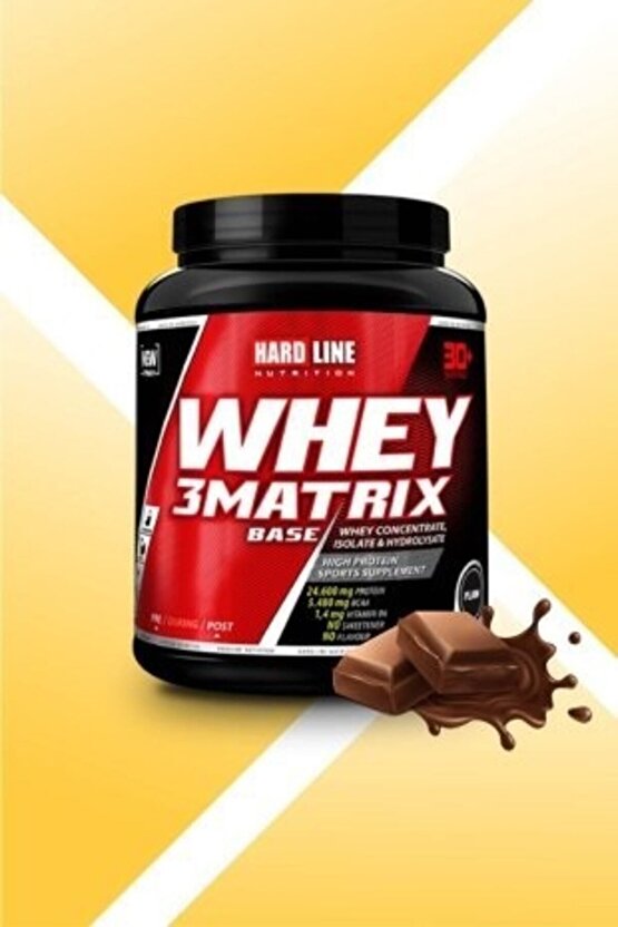 Whey 3matrix Base Çikolata Aromalı 908 gr Protein Tozu