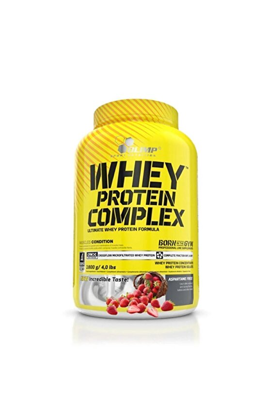 Whey Complex Protein 1800 gr Çilek