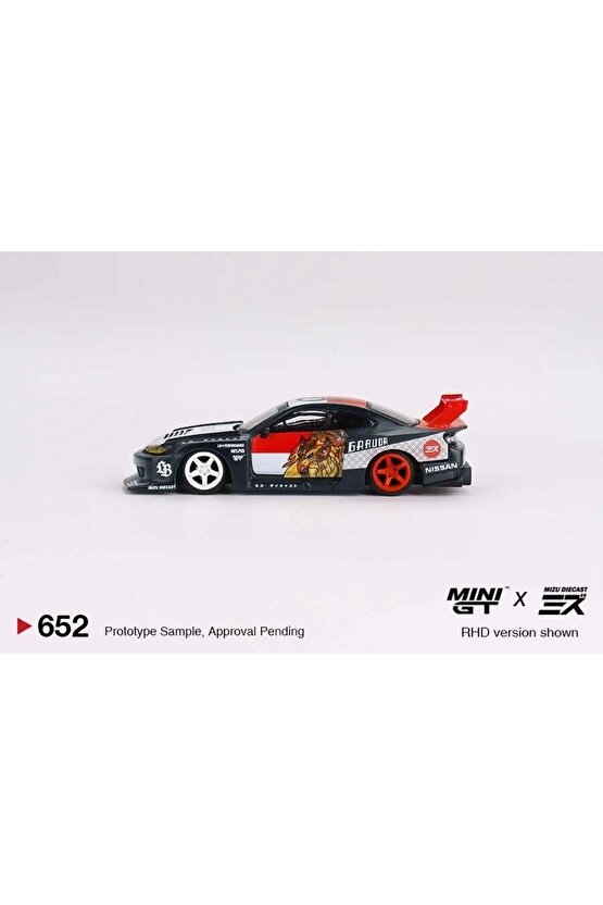 164 LB-Super  Nissan SILVIA (S15)GARUDA MINI GT x MIZU Diecast MGT00652