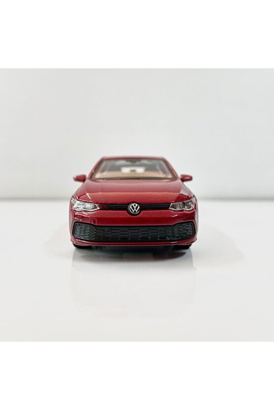 Volkswagen Golf 8 GTI 136 Ölçek Welly Diecast Metal Model Araba Oyuncak Araba Çek Bırak Araba