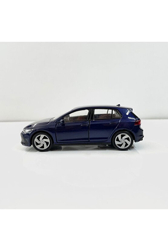 Volkswagen Golf 8 GTI 136 Ölçek Welly Diecast Metal Model Araba Oyuncak Araba Çek Bırak Araba