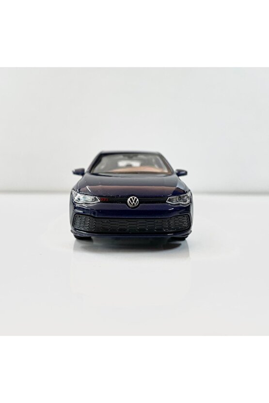 Volkswagen Golf 8 GTI 136 Ölçek Welly Diecast Metal Model Araba Oyuncak Araba Çek Bırak Araba