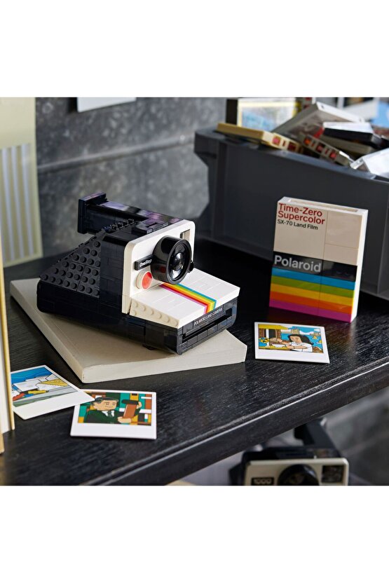 ® Ideas Polaroid OneStep SX-70 Kamera 21345 - 18 Yaş ve Üzeri İçin Yapım Seti (516 Parça)