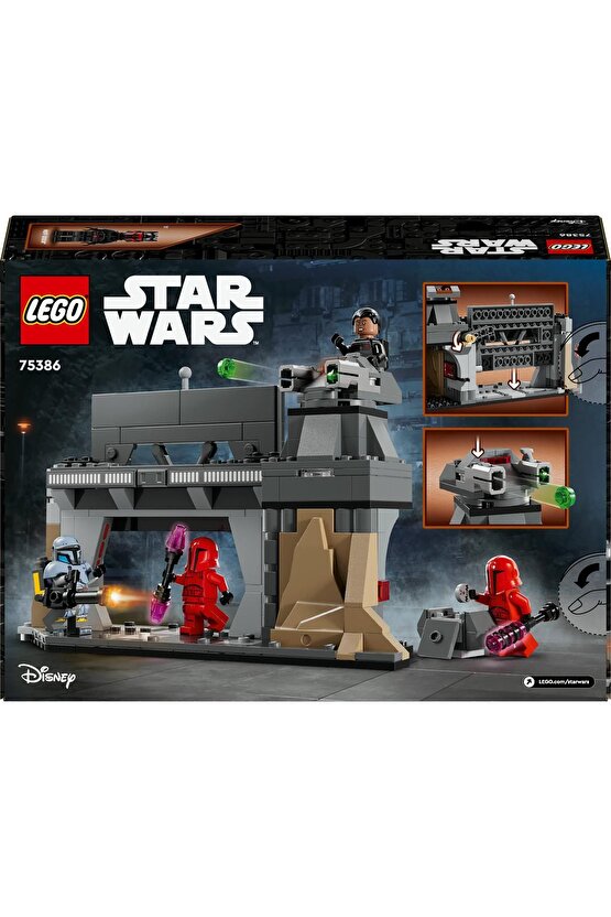 ® StarWars: The Mandalorian Paz Vizsla™ ve Moff Gideon™ Savaşı 75386 -7 Yaş ve Üzeri Set(289 P.)