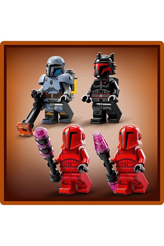 ® StarWars: The Mandalorian Paz Vizsla™ ve Moff Gideon™ Savaşı 75386 -7 Yaş ve Üzeri Set(289 P.)