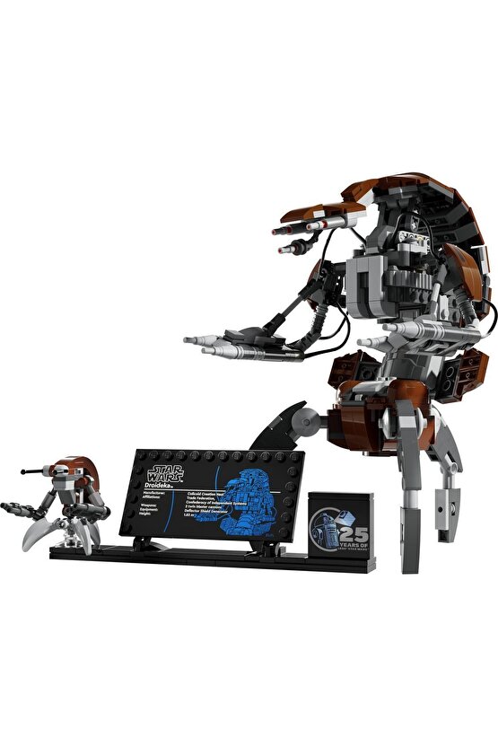 ® Star Wars™ Droideka™ 75381 - Yetişkinler için Koleksiyonluk Yapım Seti (583 Parça)