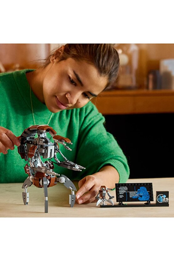 ® Star Wars™ Droideka™ 75381 - Yetişkinler için Koleksiyonluk Yapım Seti (583 Parça)