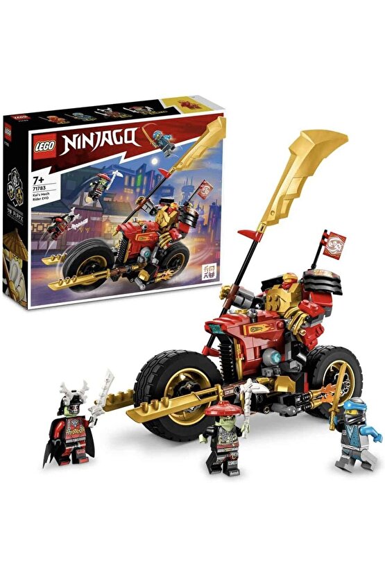 ® NINJAGO® Kai’nin Robot Motosikleti EVO 71783 - 7 Yaş ve Üzeri için Yapım Seti (312 Parça)